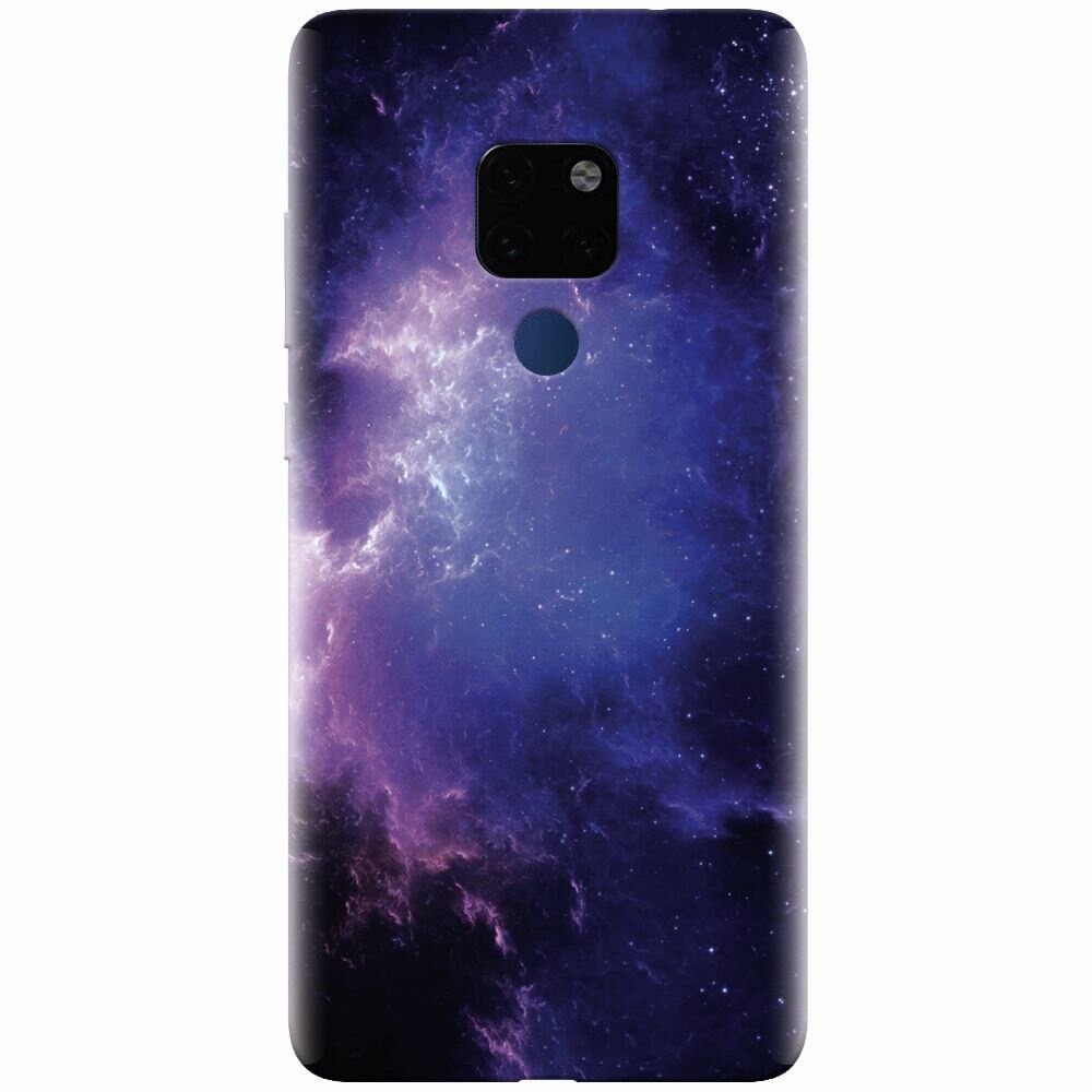 Husa silicon pentru Huawei Mate 20, Purple Space Nebula