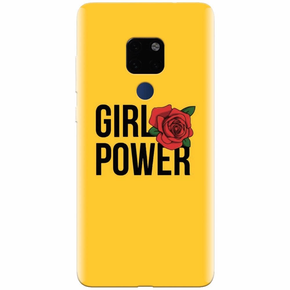 Husa silicon pentru Huawei Mate 20, Girl Power