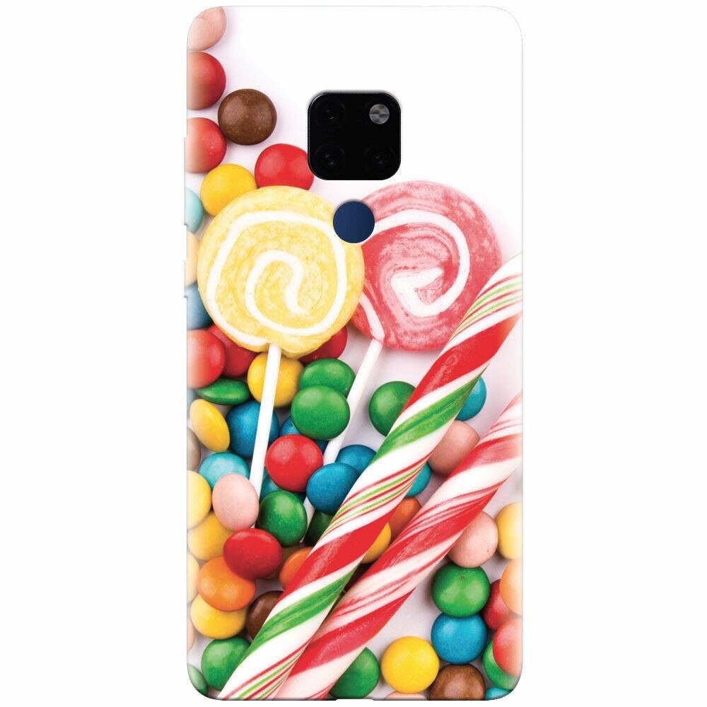 Husa silicon pentru Huawei Mate 20, Sweet Colorful Candy