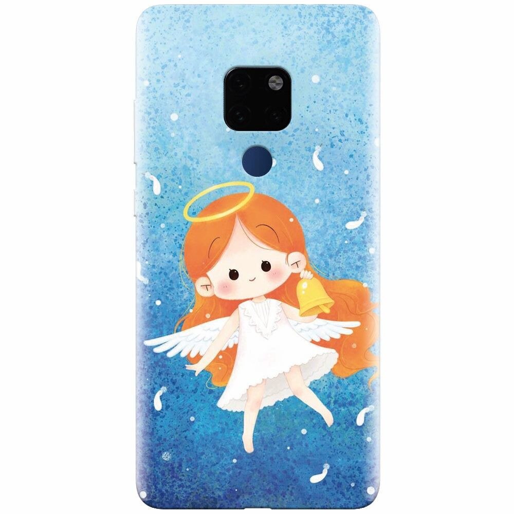 Husa silicon pentru Huawei Mate 20, Cute Angel