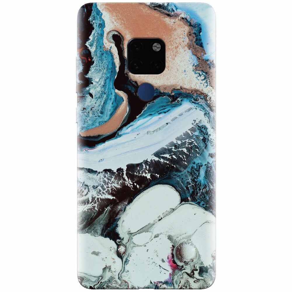 Husa silicon pentru Huawei Mate 20, Abstract 103