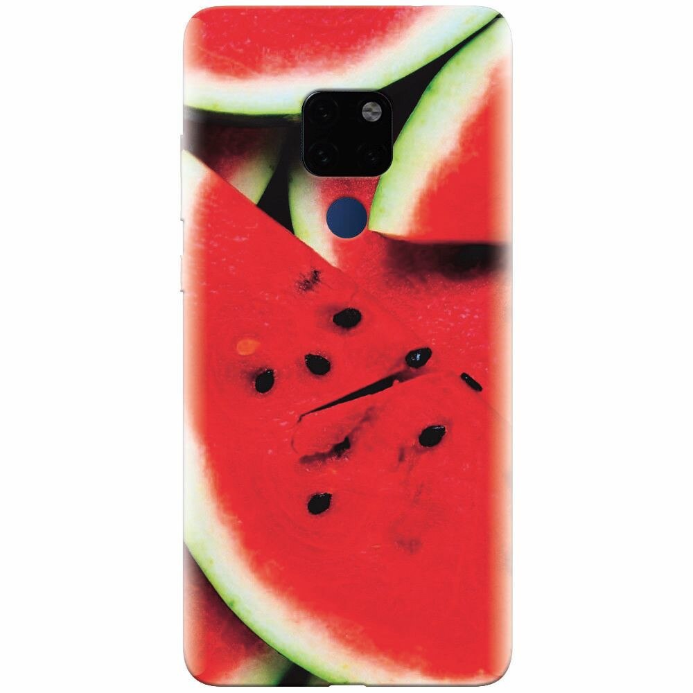 Husa silicon pentru Huawei Mate 20, S Of Watermelon Slice