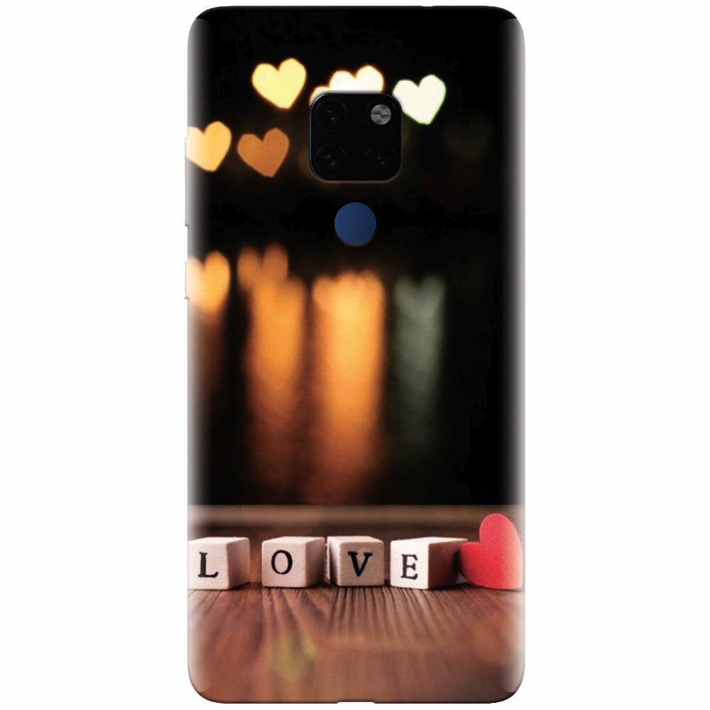 Husa silicon pentru Huawei Mate 20, Love 003