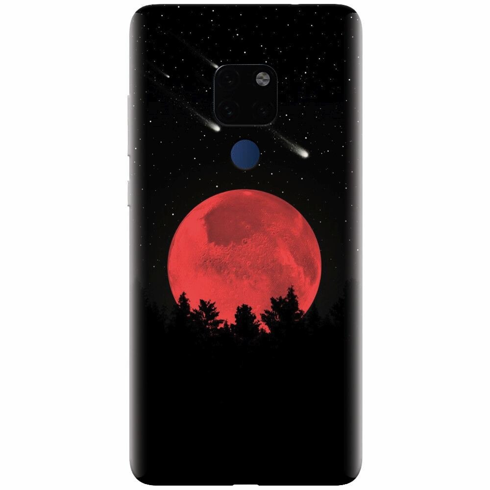 Husa silicon pentru Huawei Mate 20, Blood Moon