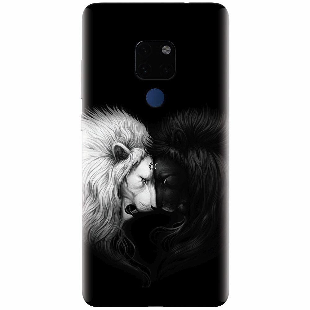 Husa silicon pentru Huawei Mate 20, Lions