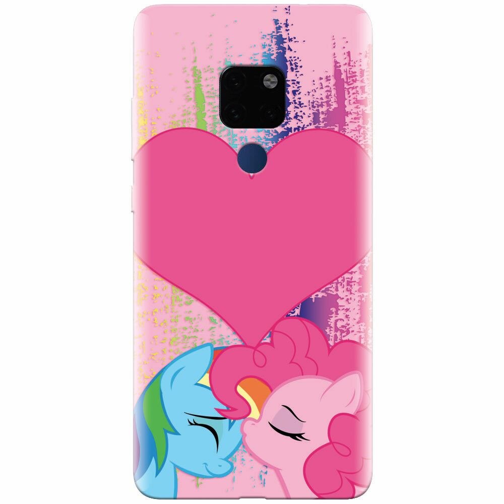 Husa silicon pentru Huawei Mate 20, Pinkie Kiss