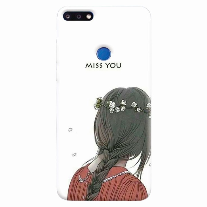 Силиконов кейс за Huawei Y7 Prime 2018, Miss You