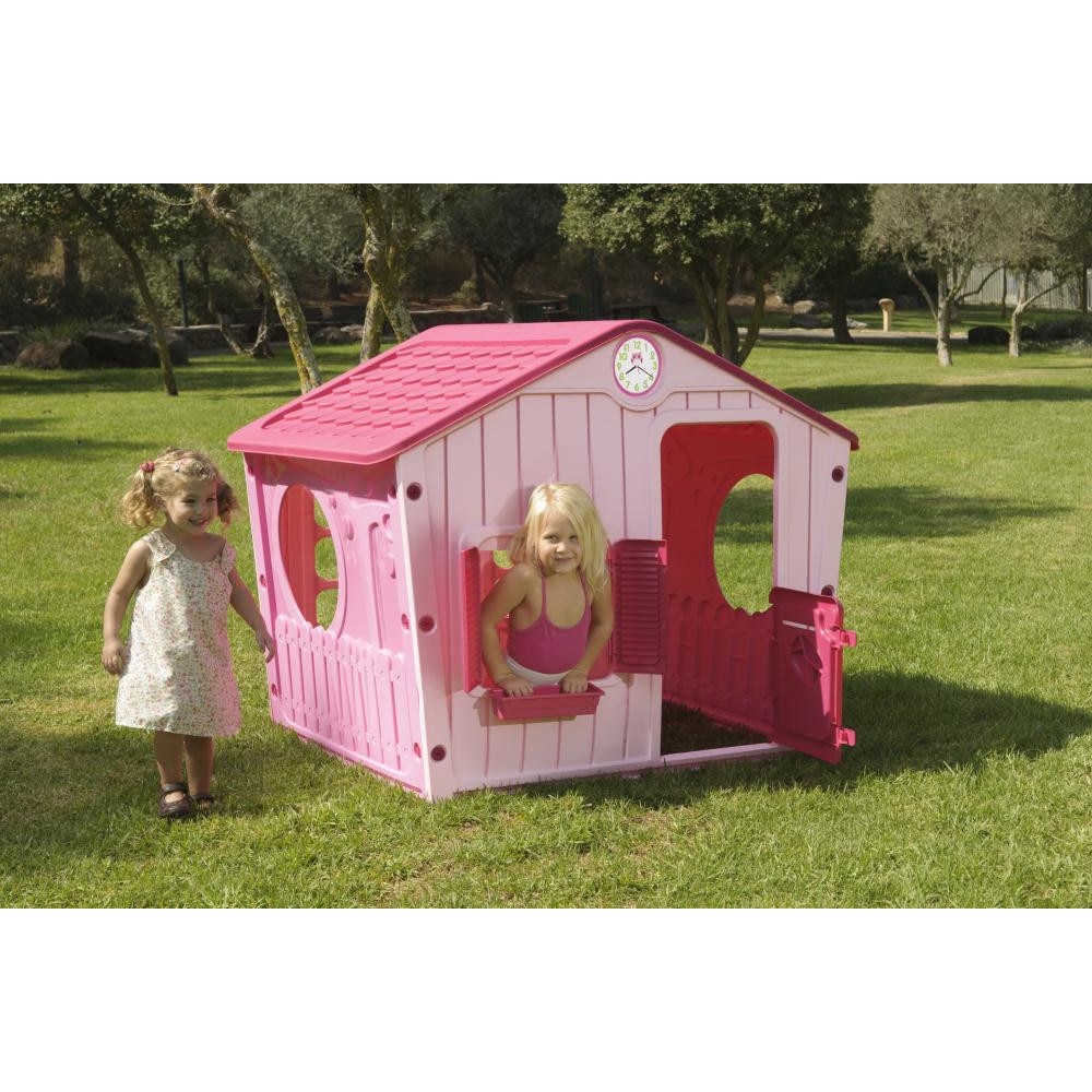 Casuta pentru copii Galilee Village House Pink eMAG.ro