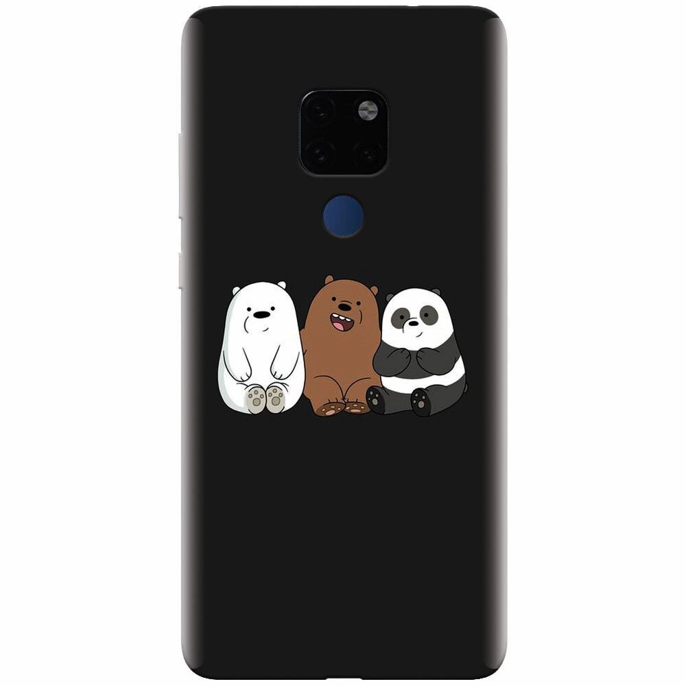 Husa silicon pentru Huawei Mate 20, Bears