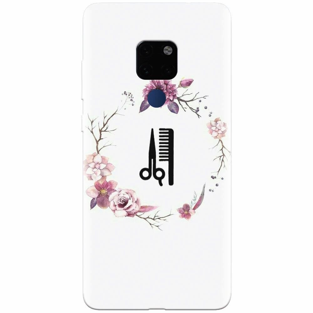 Husa silicon pentru Huawei Mate 20, Icon Barber