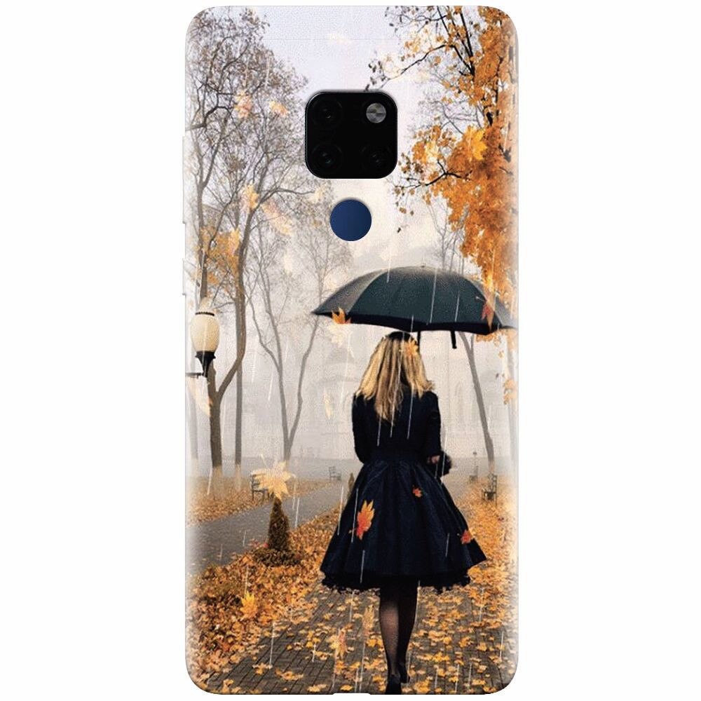 Husa silicon pentru Huawei Mate 20, Autum