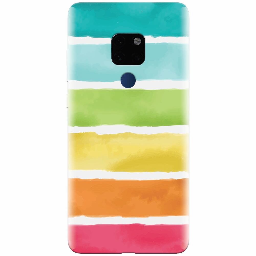 Husa silicon pentru Huawei Mate 20, Watercolors