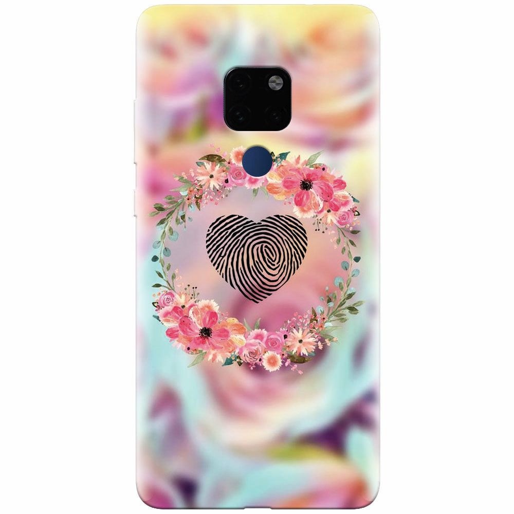 Husa silicon pentru Huawei Mate 20, Fingerprint