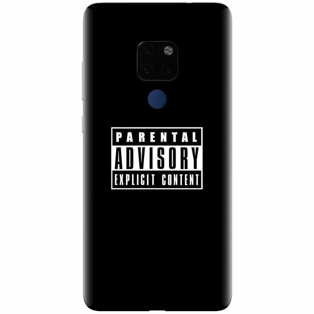 Husa silicon pentru Huawei Mate 20, Parental Advisory