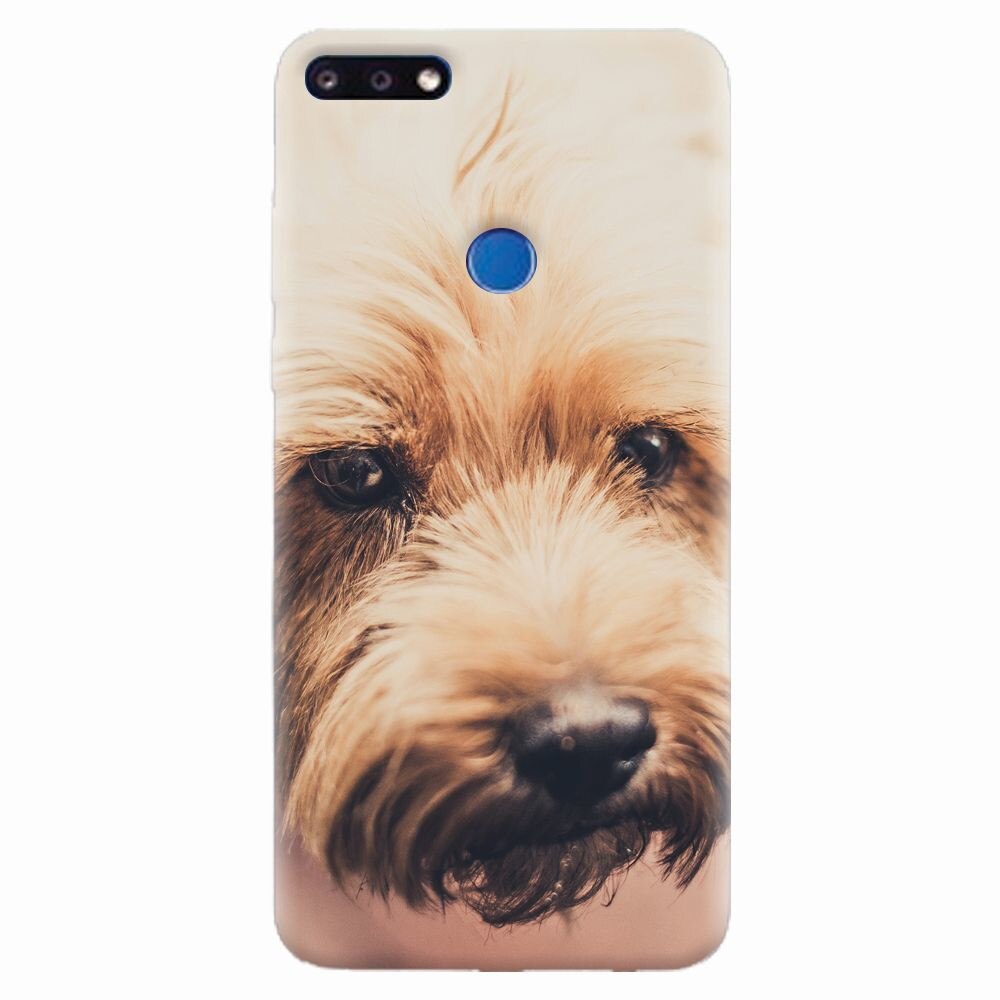 Husa silicon pentru Huawei Y7 Prime 2018, Love Pup