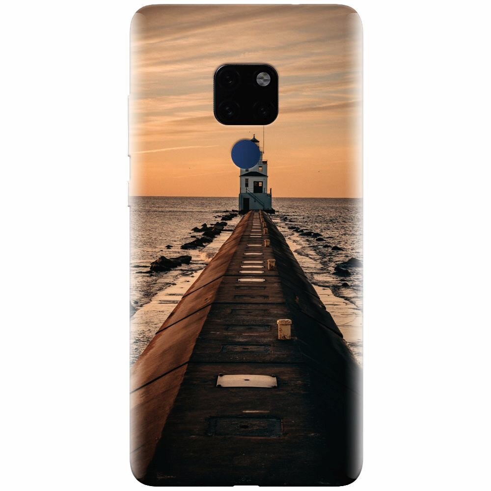 Husa silicon pentru Huawei Mate 20, Dawn Dusk