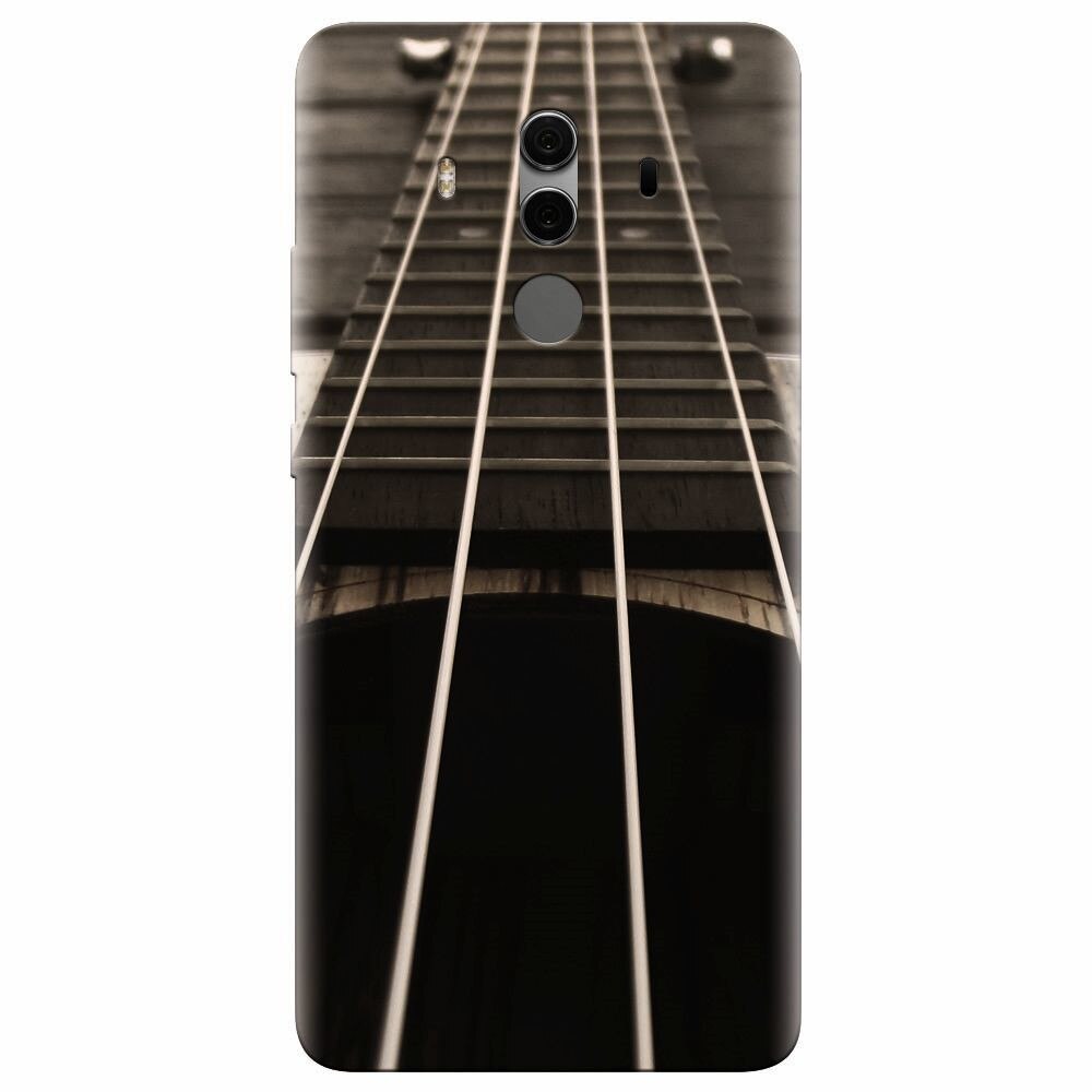 Husa silicon pentru Huawei Mate 10, Bass Guitar