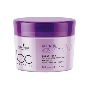 Tratament pentru netezire Schwarzkopf Bonacure Keratin Smooth Perfect 200ml Tratament pentru netezire Schwarzkopf Bonacure Keratin Smooth Perfect 200ml