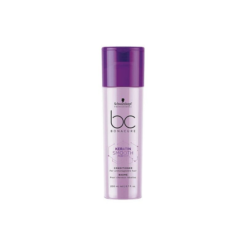 Balsam pentru netezire Schwarzkopf Bonacure Keratin Smooth Perfect 200ml