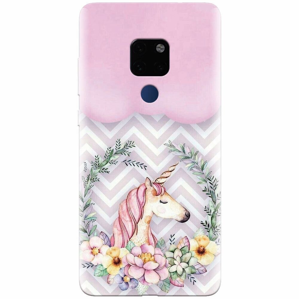 Husa silicon pentru Huawei Mate 20, Aesthetic Unicorn