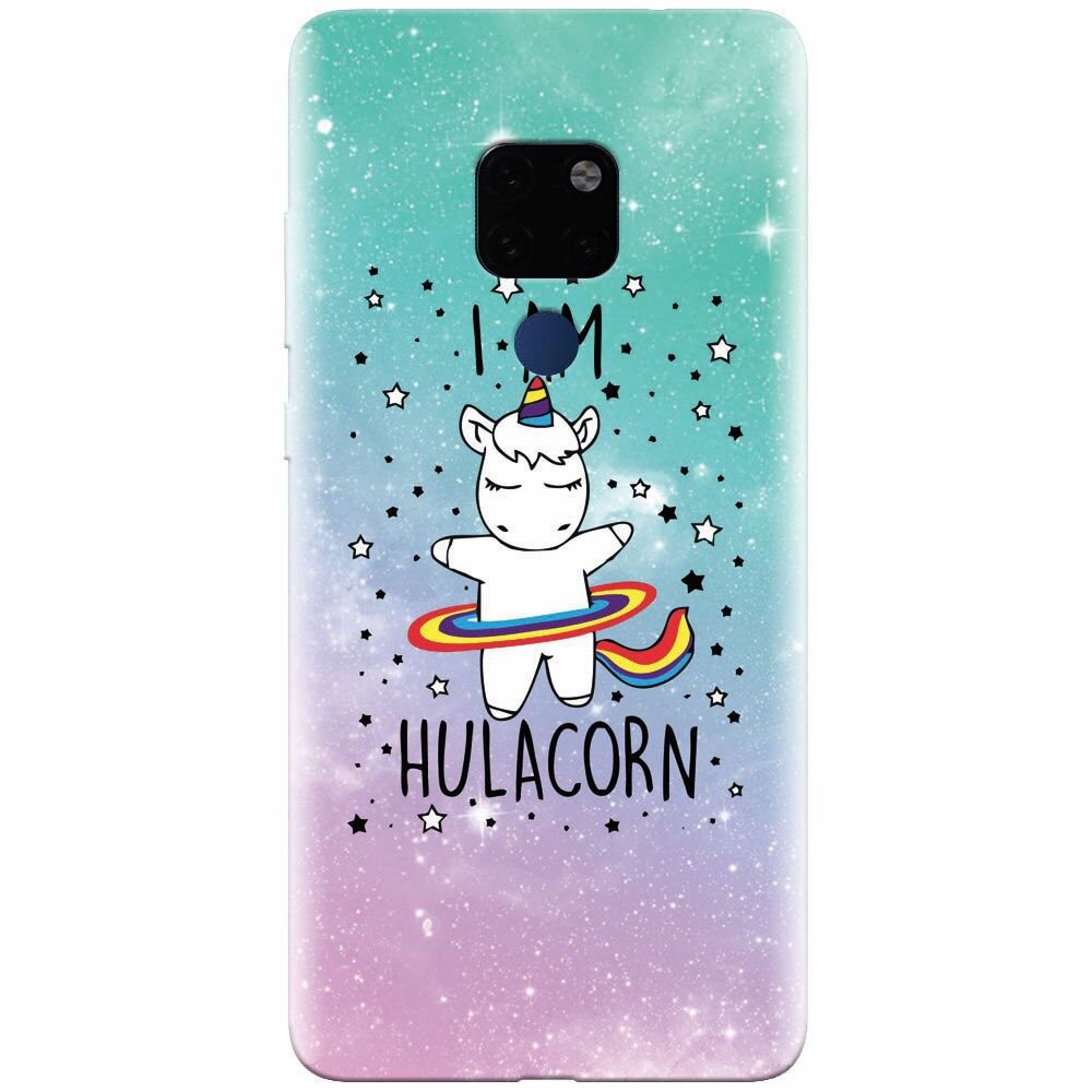 Husa silicon pentru Huawei Mate 20, I Am Hulacorn