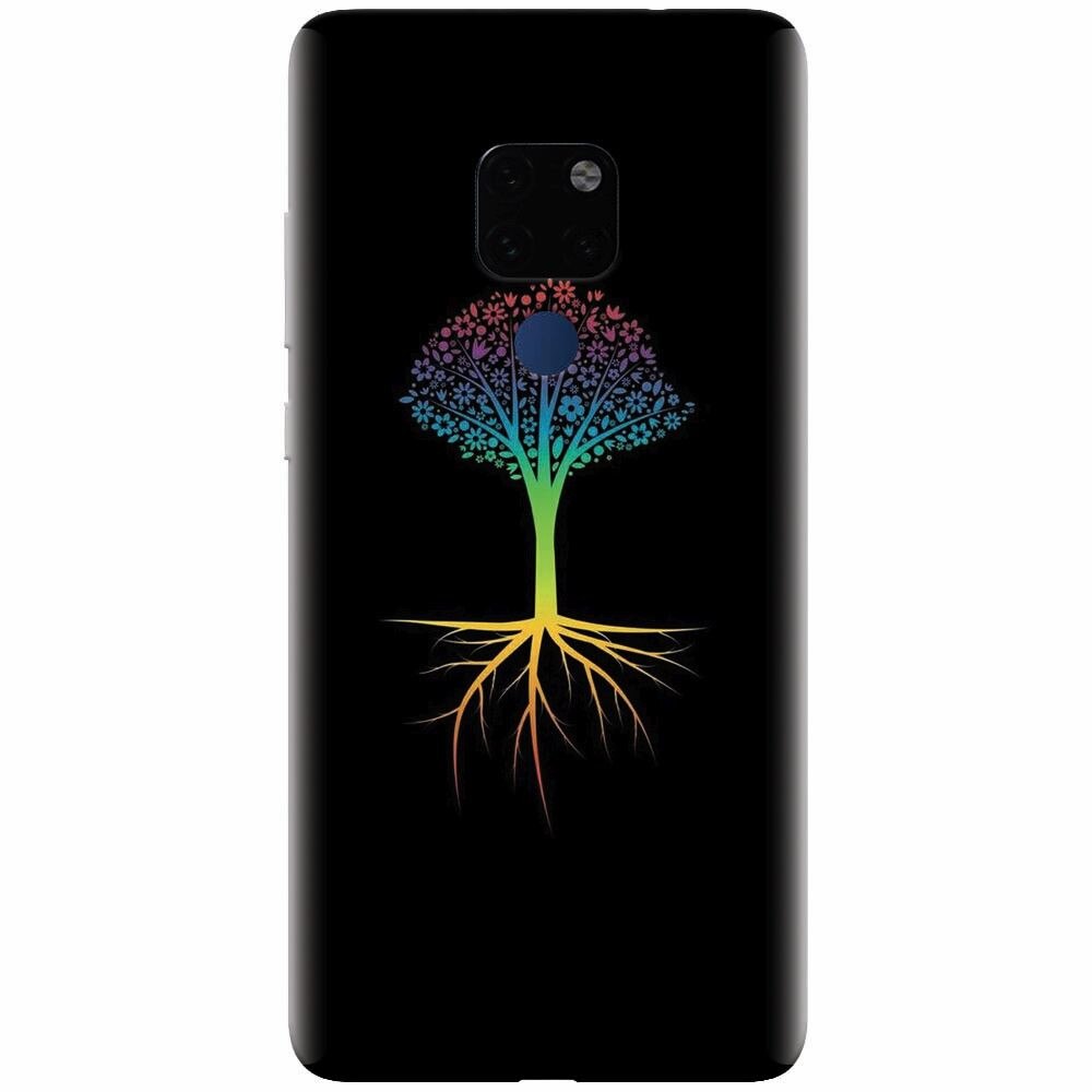 Husa silicon pentru Huawei Mate 20, Tree 001