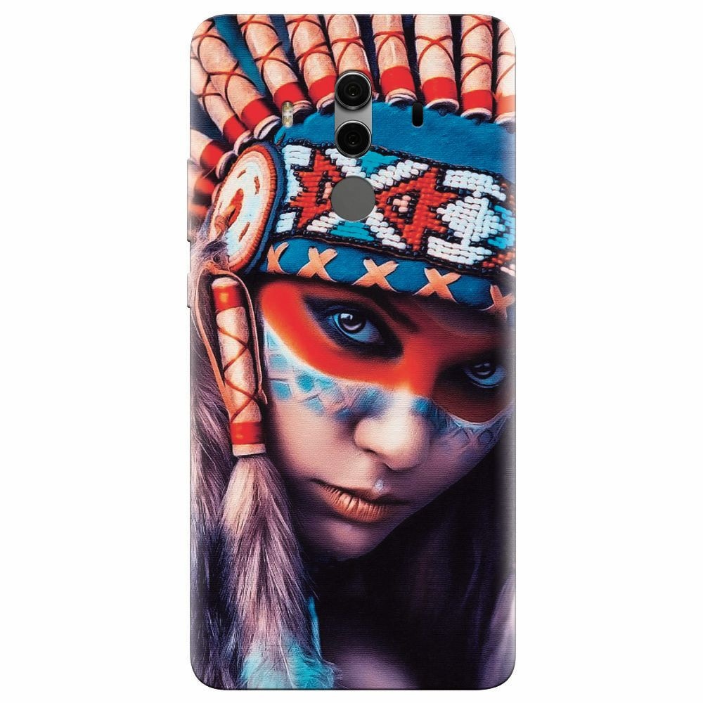 Husa silicon pentru Huawei Mate 10, Attractive Girl Model