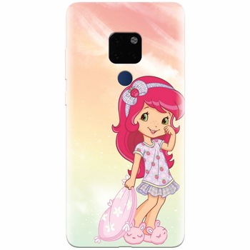 Husa silicon pentru Huawei Mate 20, Sweet Girl Husa silicon pentru Huawei Mate 20, Sweet Girl