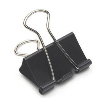Clip metalic Binder Clips 19 mm EvOffice , 12buc/cutie Clip metalic Binder Clips 19 mm EvOffice , 12buc/cutie