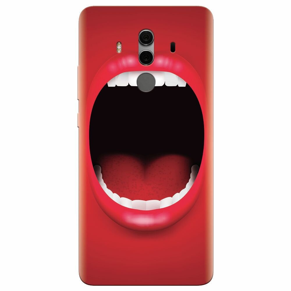 Husa silicon pentru Huawei Mate 10, Big Mouth