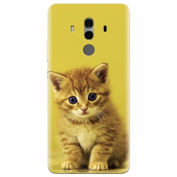 Husa silicon pentru Huawei Mate 10, Baby Kitten Husa silicon pentru Huawei Mate 10, Baby Kitten