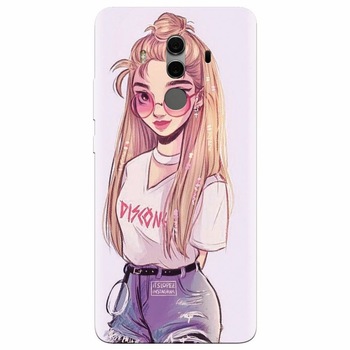 Husa silicon pentru Huawei Mate 10, Girl Look Husa silicon pentru Huawei Mate 10, Girl Look