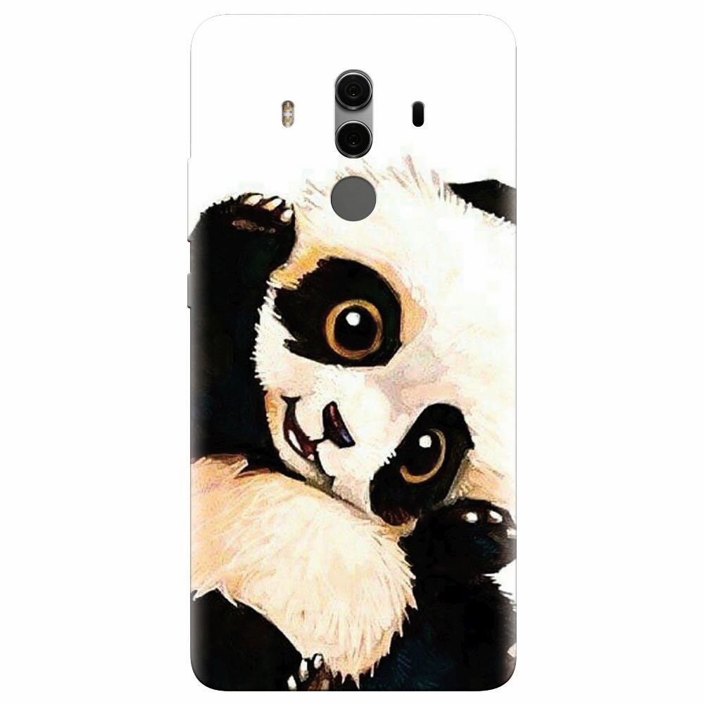 Husa silicon pentru Huawei Mate 10, Baby Panda 002