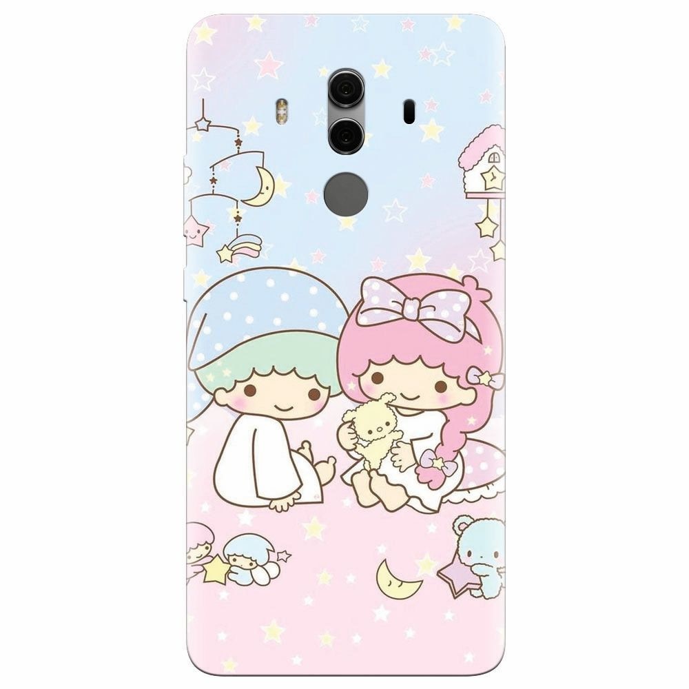 Husa silicon pentru Huawei Mate 10, Little Twins
