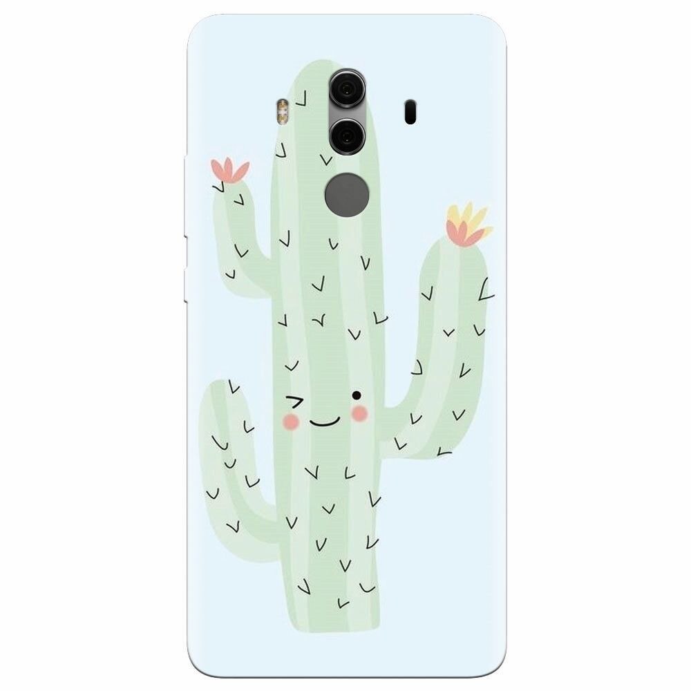 Husa silicon pentru Huawei Mate 10, Cactus