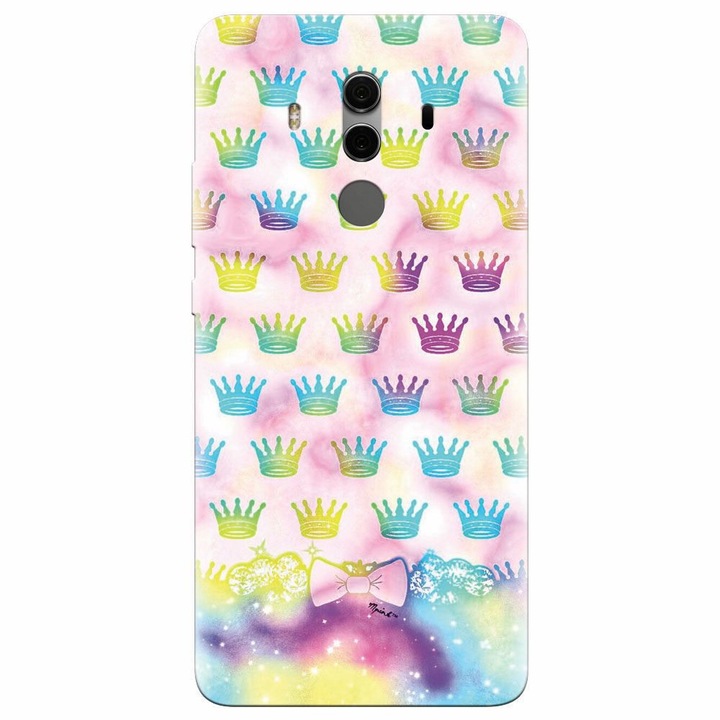 Силиконов калъф за Huawei Mate 10, Girly Plus