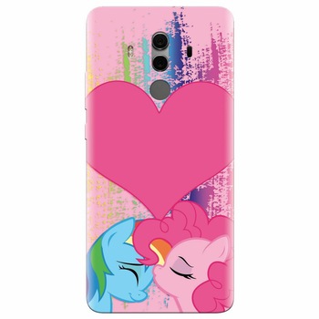 Husa silicon pentru Huawei Mate 10, Pinkie Kiss Husa silicon pentru Huawei Mate 10, Pinkie Kiss