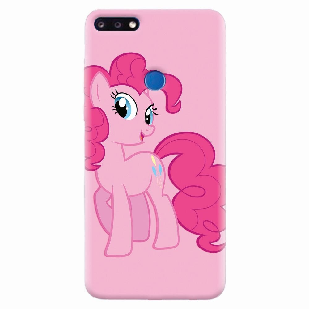 Husa silicon pentru Huawei Y7 Prime 2018, Pinkie Pie