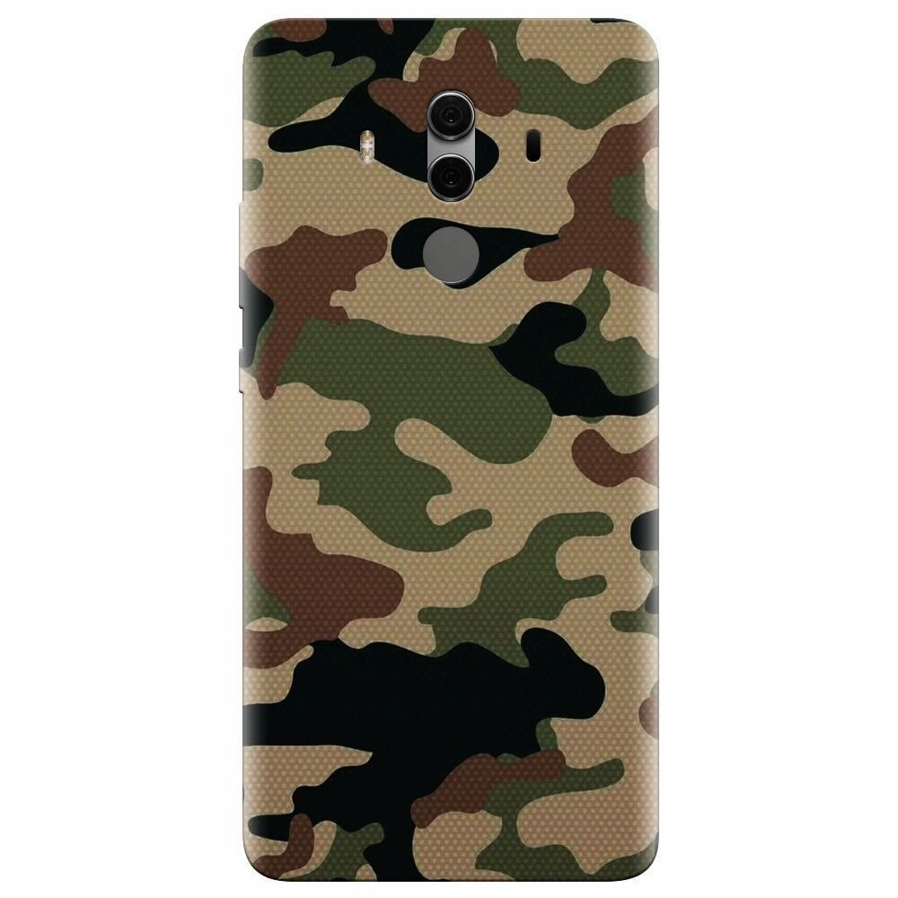 Husa silicon pentru Huawei Mate 10, Camuflaj