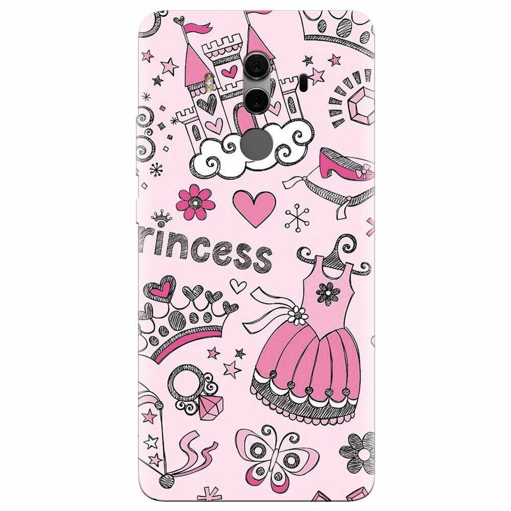 Husa silicon pentru Huawei Mate 10, Princess