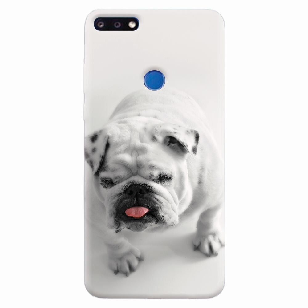 Husa silicon pentru Huawei Y7 Prime 2018, Pretty Doggy