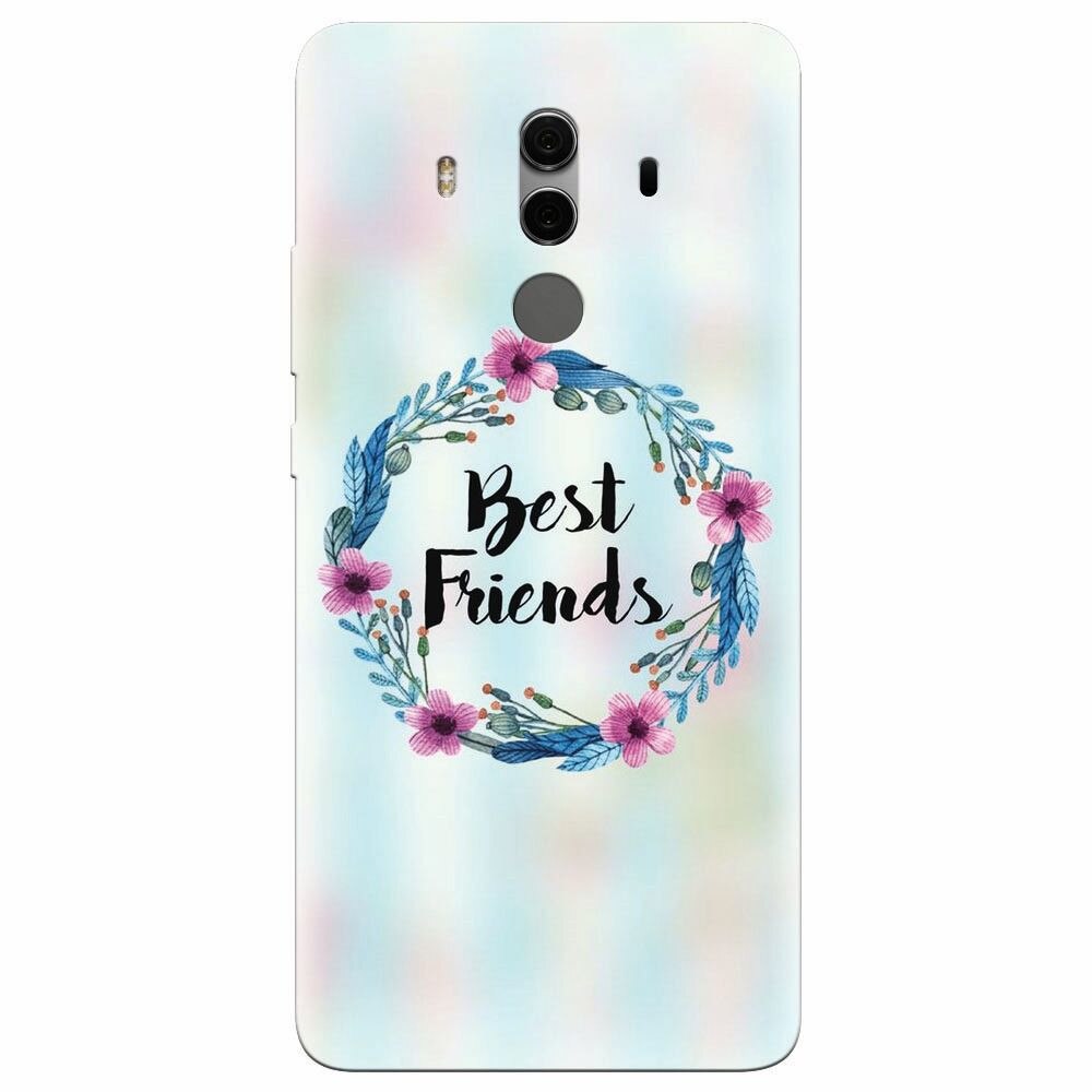 Husa silicon pentru Huawei Mate 10, Best Friends 001