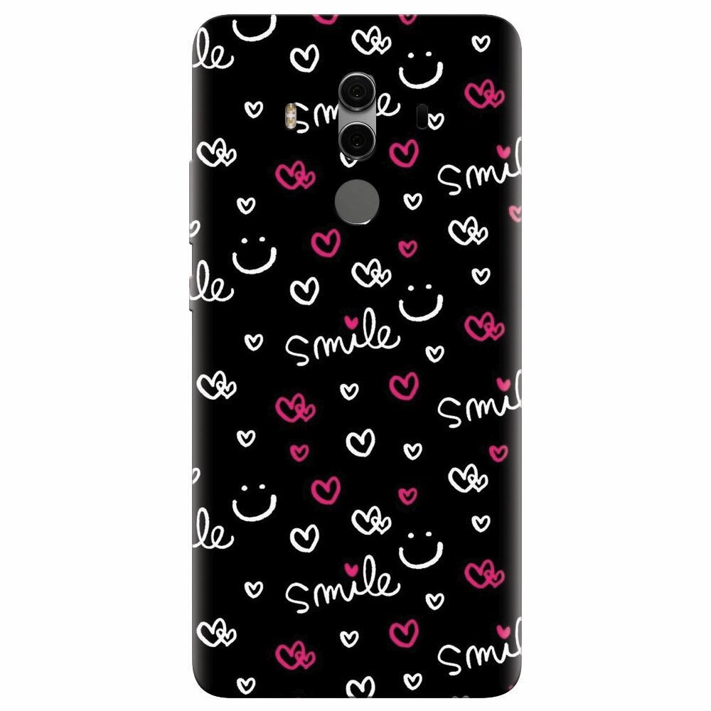 Husa silicon pentru Huawei Mate 10, Smile 101