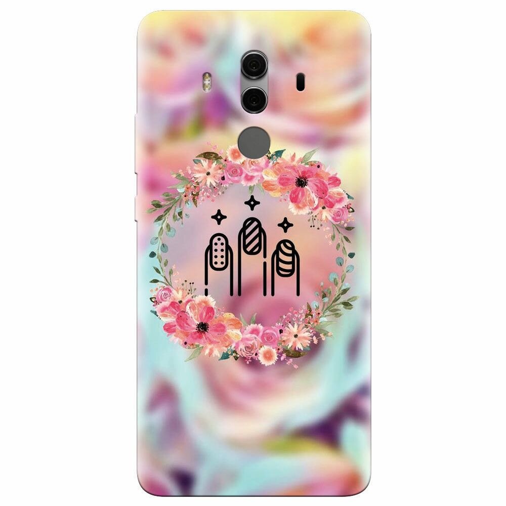 Husa silicon pentru Huawei Mate 10, Nail Expert