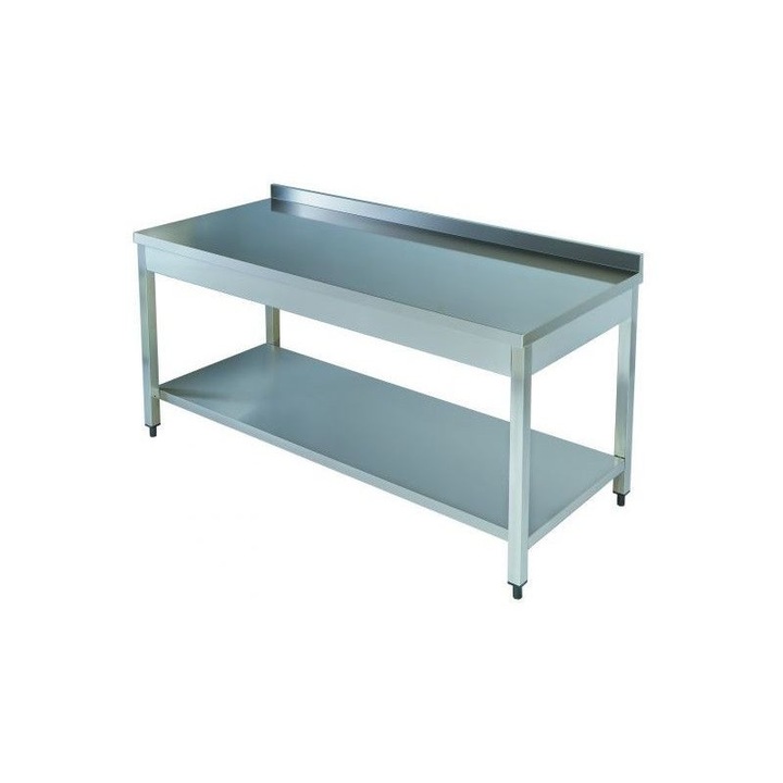 Masa de lucru inox, Moratti, 1800x600x850 mm