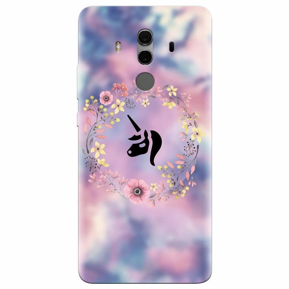 Husa silicon pentru Huawei Mate 10, Unicorn Icon