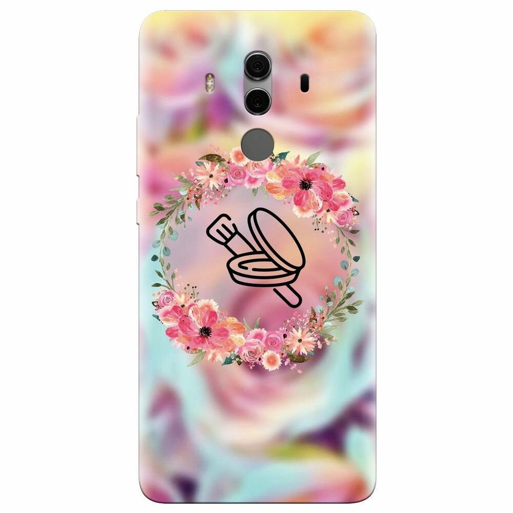 Husa silicon pentru Huawei Mate 10, Make Up Expert