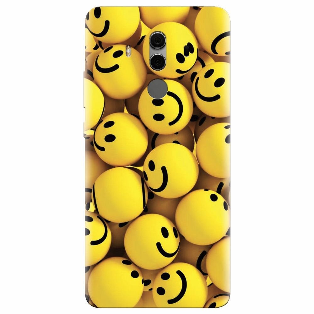Husa silicon pentru Huawei Mate 10, Smiles 002