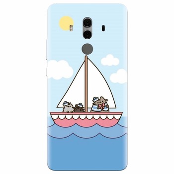 Husa silicon pentru Huawei Mate 10, Happy Sailors Husa silicon pentru Huawei Mate 10, Happy Sailors