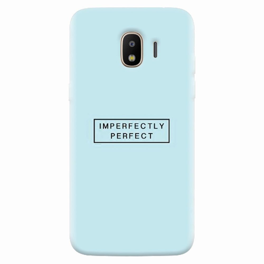 Husa silicon pentru Samsung Galaxy J2 2018, Imperfectly Perfect